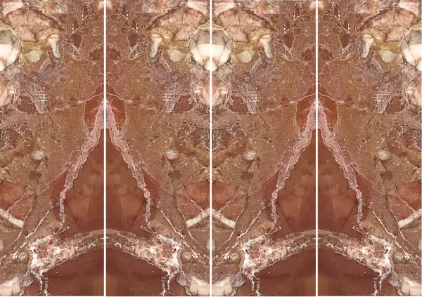 رخام بريشيا بونتيفيسيا الإيطالي غير مطابق