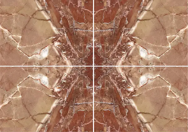 رخام بريشيا بونتيفيسيا الإيطالي عروق غير متطابقة