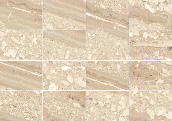 رخام بريشيا ساردا فيناتا الإيطالي مطابقة كتاب مفتوح