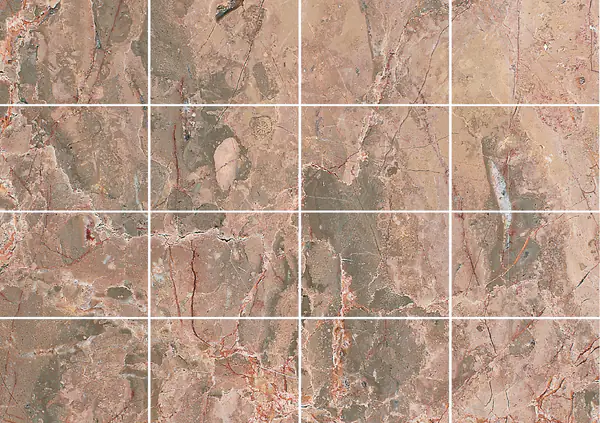 رخام بريشيا تافيرا البرتغالي مطابقة ربع كتاب