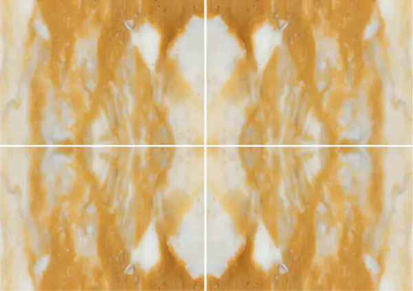 رخام بروكاتيلو سيينا الإيطالي عروق غير متطابقة