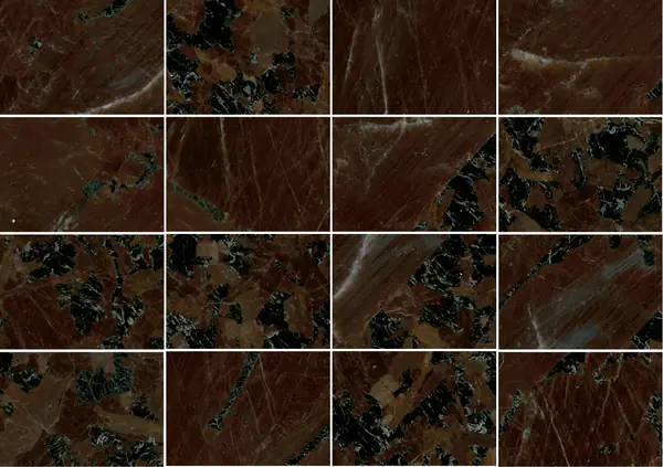 جرانيت برازيلي عتيق بني مطابقة كتاب مفتوح