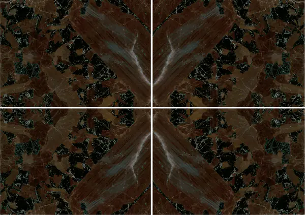 جرانيت برازيلي عتيق بني عروق غير متطابقة