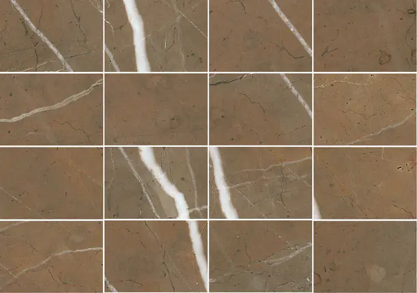 رخام براون كوليماندا الإيطالي مطابقة كتاب مفتوح