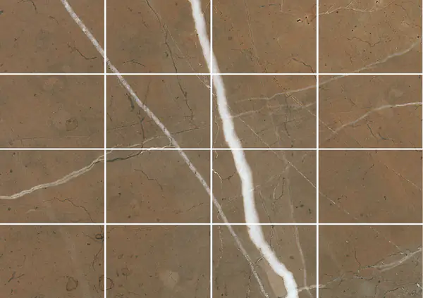 رخام براون كوليماندا الإيطالي مطابقة ربع كتاب