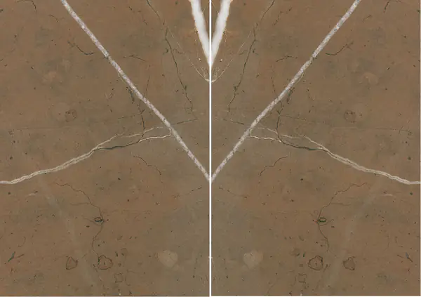 رخام براون كوليماندا الإيطالي مطابقة ربع كتاب