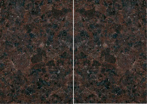 جرانيت برازيلي من جلد الغزال البني مطابقة ربع كتاب