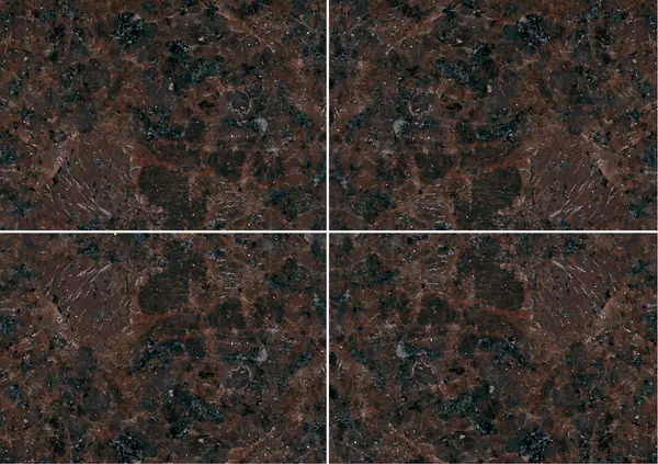 جرانيت برازيلي من جلد الغزال البني عروق متتابعة