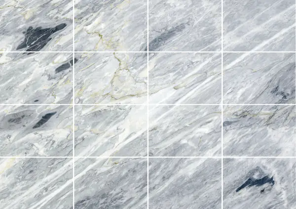 رخام كلكتا بلو الإيطالي مطابقة ربع كتاب