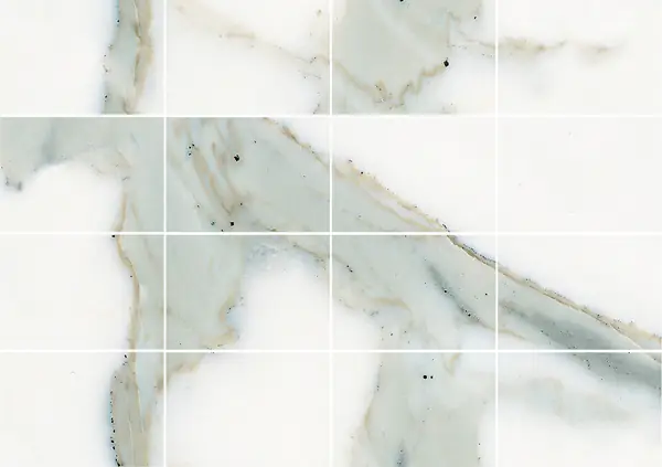 رخام كلكتا كارارا الإيطالي مطابقة كتاب مزدوج مفتوح