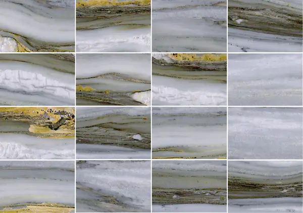 رخام كلكتا سييلو البرازيلي الداكن مطابقة كتاب مفتوح