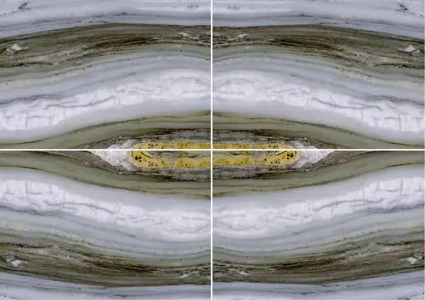 رخام كلكتا سييلو البرازيلي الداكن عروق متتابعة