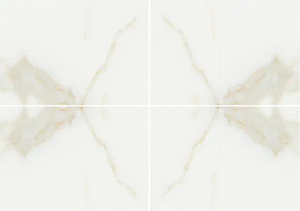 رخام كلكتا كريمو الإيطالي عروق غير متطابقة