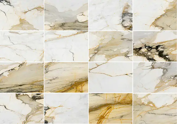 رخام إيطالي كلكتا ماكيا فيكيا مطابقة كتاب مفتوح