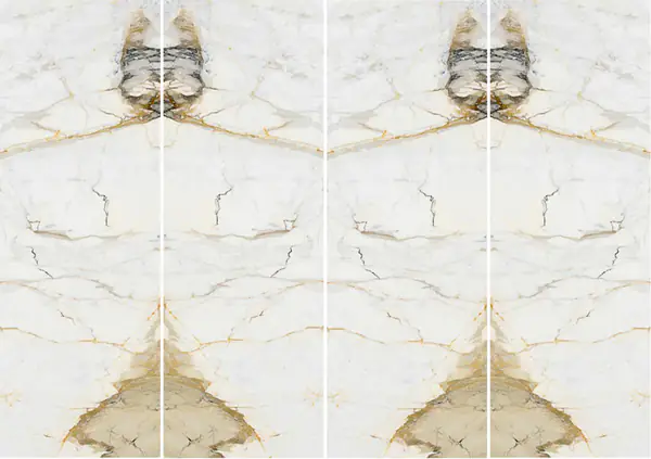 رخام إيطالي كلكتا ماكيا فيكيا غير مطابق