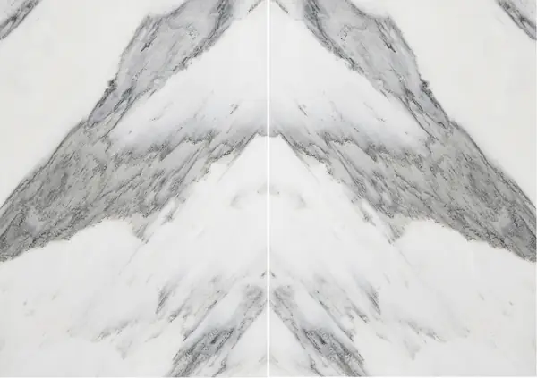 رخام كلكتا فيجن الإيطالي مطابقة ربع كتاب