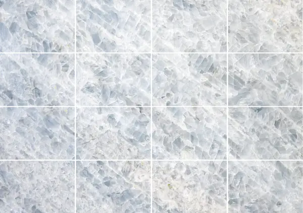 رخام كالسيت بلو البرازيلي مطابقة ربع كتاب