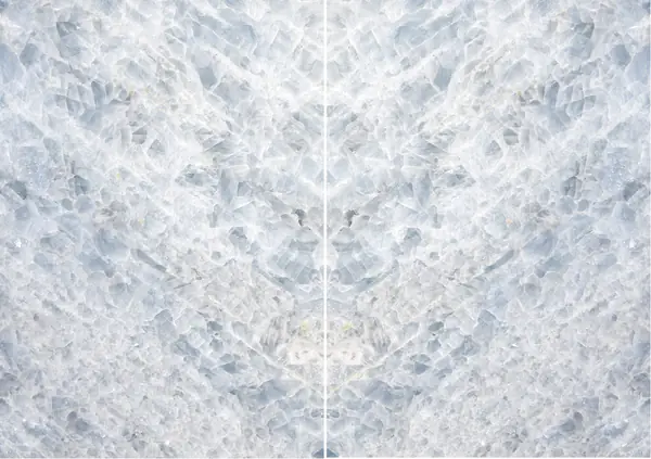 رخام كالسيت بلو البرازيلي مطابقة ربع كتاب