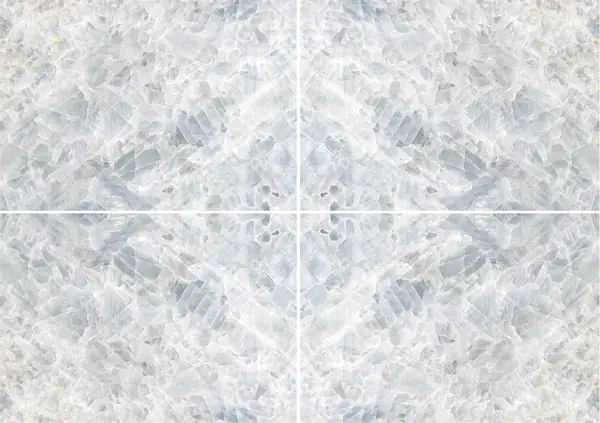 رخام كالسيت بلو البرازيلي عروق غير متطابقة