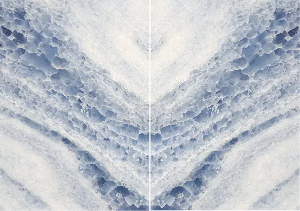 رخام كالسيت بلو إكسترا البرازيلي مطابقة ربع كتاب