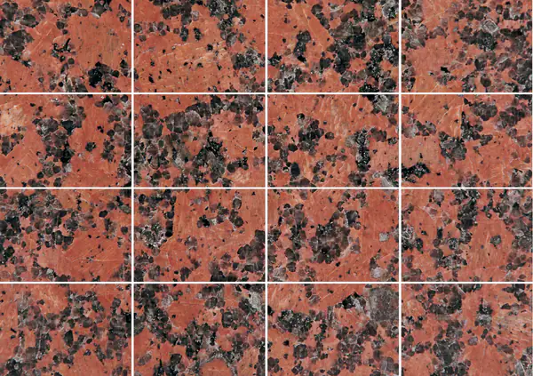 جرانيت كارمن الأحمر الفنلندي مطابقة ربع كتاب