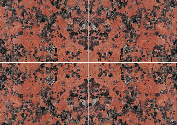 جرانيت كارمن الأحمر الفنلندي عروق متتابعة