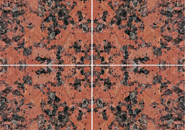 جرانيت كارمن الأحمر الفنلندي عروق غير متطابقة