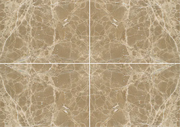 رخام إسباني بني أرز عروق متتابعة