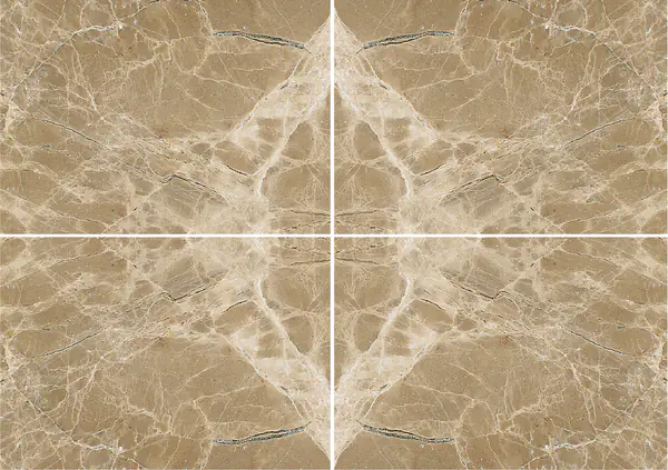 رخام إسباني بني أرز عروق غير متطابقة