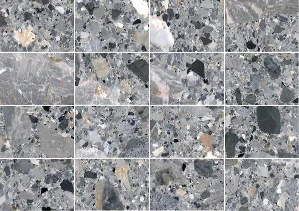 رخام إيطالي سيبو غريجيو مطابقة كتاب مفتوح