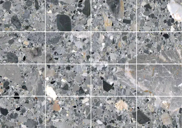 رخام إيطالي سيبو غريجيو مطابقة كتاب مزدوج مفتوح