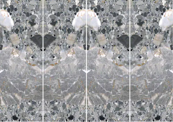 رخام إيطالي سيبو غريجيو غير مطابق