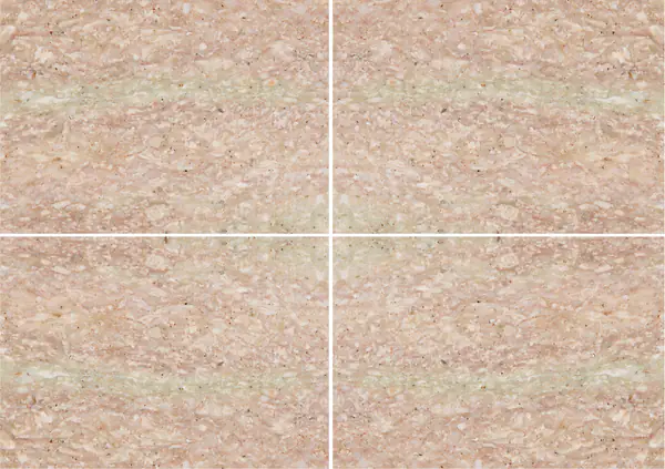 رخام شيامبو روزا الإيطالي عروق غير متطابقة