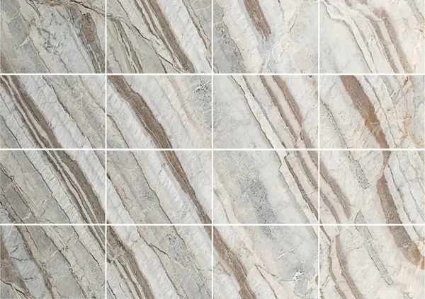 رخام كورتشيا البرازيلي مطابقة كتاب مزدوج مفتوح