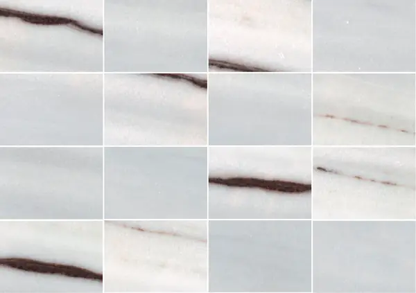 رخام كوفيلانو الفضي الإيطالي مطابقة كتاب مفتوح