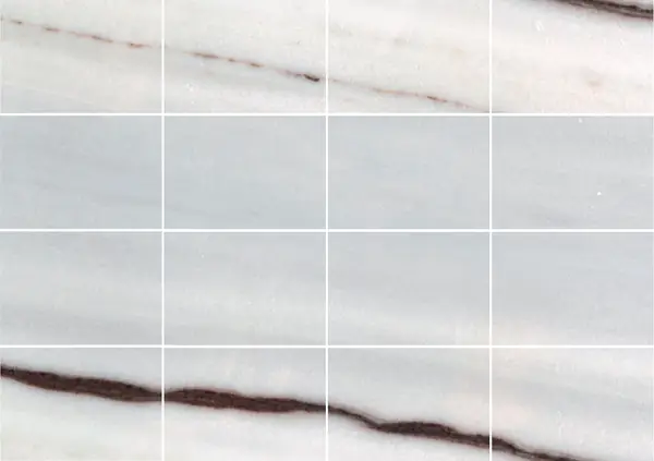 رخام كوفيلانو الفضي الإيطالي مطابقة كتاب مزدوج مفتوح