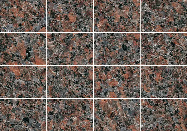 جرانيت داكوتا ماهوجني الأمريكي مطابقة كتاب مزدوج مفتوح