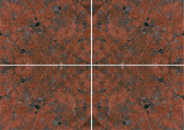 جرانيت دراغون ريد البرازيلي عروق غير متطابقة