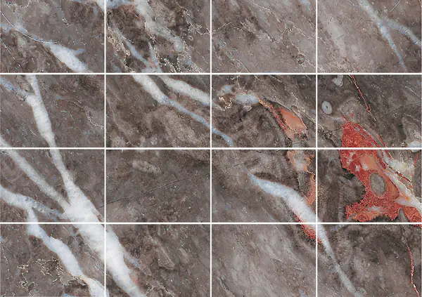 رخام فرنسي أنيق مطابقة كتاب مزدوج مفتوح