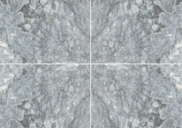 رخام فرنسي فضي من عصر الفضة عروق متتابعة