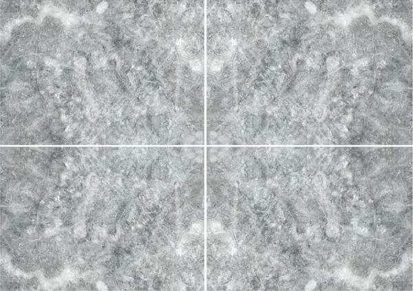 رخام فرنسي فضي من عصر الفضة عروق غير متطابقة