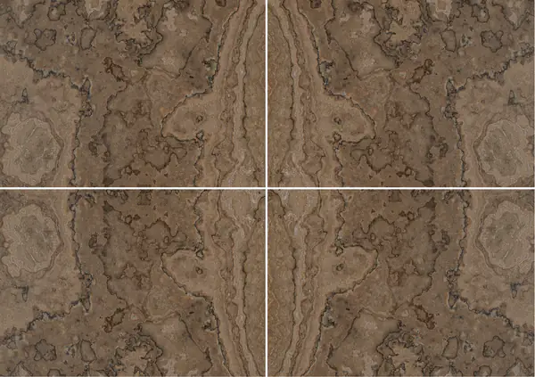 رخام كندي إيراموسا مقطوع عرضياً عروق متتابعة