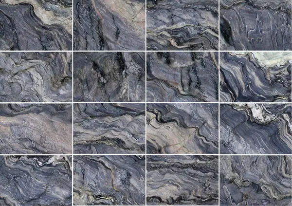 انفجار الكوارتزيت الأزرق البرازيلي مطابقة كتاب مفتوح