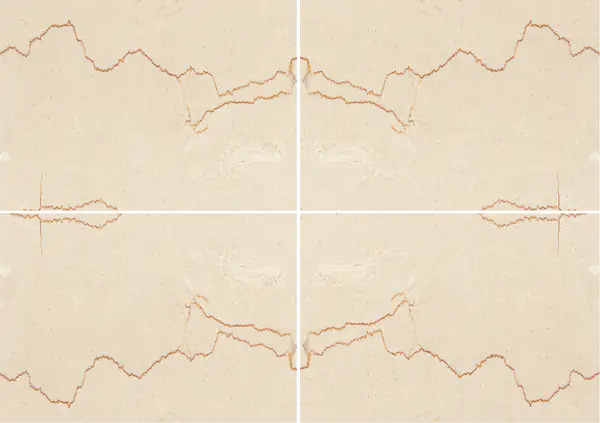 رخام إيطالي فيليتو روسو عروق غير متطابقة