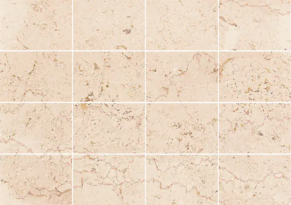 حجر جيري إيطالي فيور دي روزا مطابقة كتاب مزدوج مفتوح