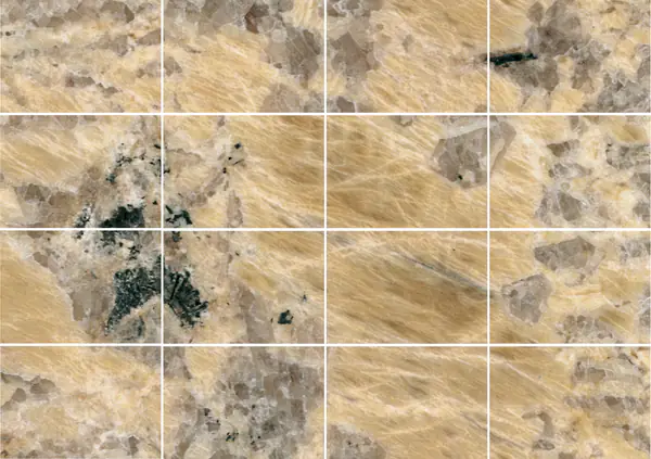 جرانيت برازيلي جولدن بيتش مطابقة كتاب مزدوج مفتوح