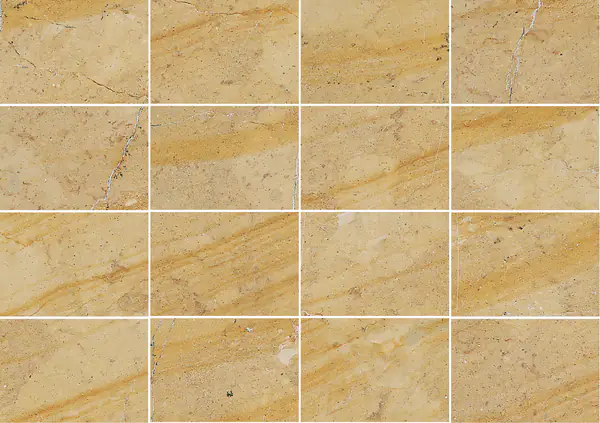 رخام الكثبان الذهبية الأسترالي مطابقة كتاب مفتوح