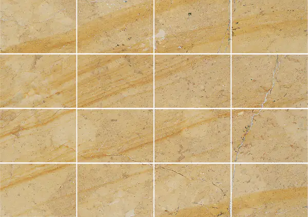 رخام الكثبان الذهبية الأسترالي مطابقة كتاب مزدوج مفتوح