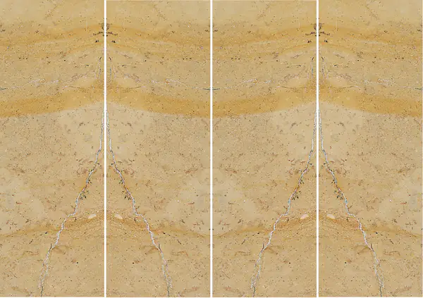 رخام الكثبان الذهبية الأسترالي غير مطابق