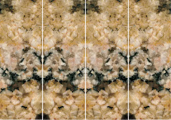 جرانيت الخيال الذهبي البرازيلي غير مطابق